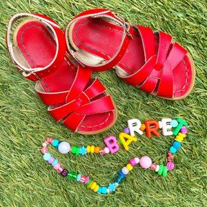 Red Salt Water Sandals